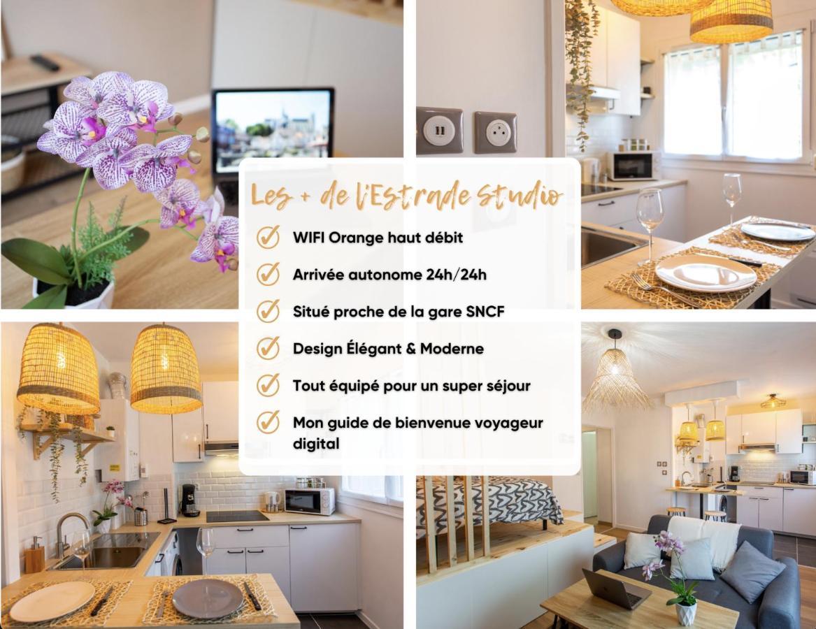 L'Estrade D'Amiens - Studio Atypique Et De Standing - Wifi Haut Debit - 2P Eksteriør bilde