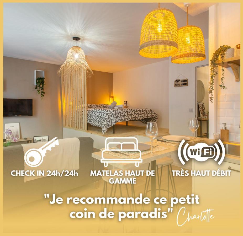 L'Estrade D'Amiens - Studio Atypique Et De Standing - Wifi Haut Debit - 2P Eksteriør bilde